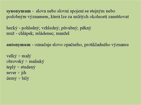 která synonymum|Jenž